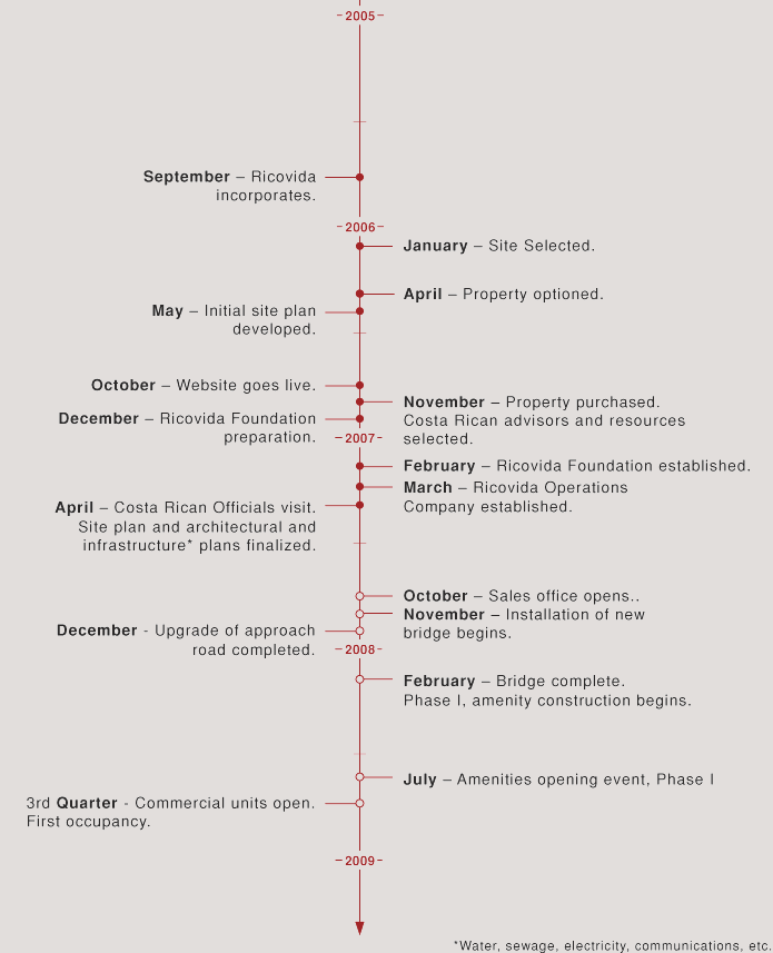 project timeline